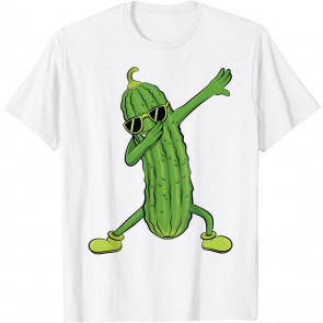 Dabbing Pickle Dancing Cucumber Lover T-Shirt