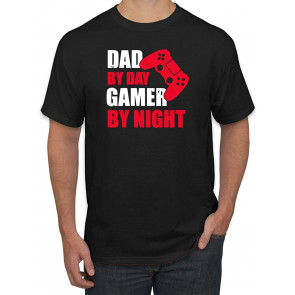 Dad By Day Gamer By Night T-Shirt