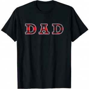 Dad Cute Lumberjack Family Birthday Gift T-Shirt