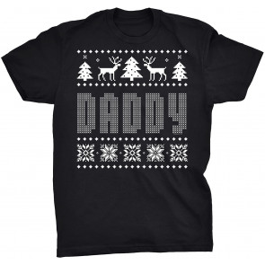 Daddy - Ugly Christmas  Style Dad - T-Shirt