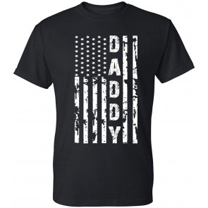 Daddy American Flag Men's T-Shirt