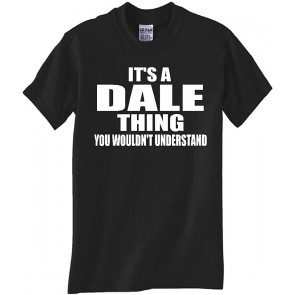 Dale Thing Black T-Shirt