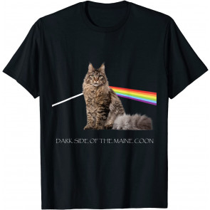 Dark Side Of The Maine Coon Cat Lover T-Shirt