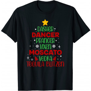 Dasher Dancer Moscato Vodka T-Shirt