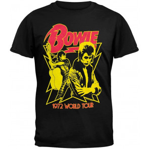 David Bowie 1972 World Tour T-Shirt