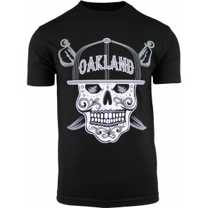 Day Of The Dead Sugar Skull Oakland California  T-Shirt