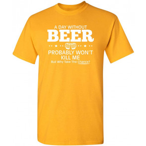 Day Without Beer Novelty T-Shirt