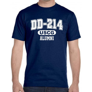 DD-214 US Coast Guard Alumni T-Shirt