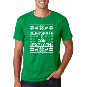 Dear Santa I Can Explain? - T-Shirt