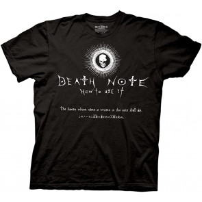 Death Note How To Use It T-Shirt