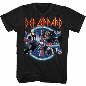 Def Leppard Shattered Group Photo Men's T-Shirt