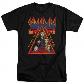 Def Leppard World Tour 1987 1988 Vintage Style T-Shirt