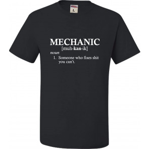 Definition Of Mechanic T-Shirt