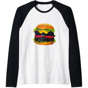 Deluxe Double Cheeseburger, Meat Food Lovers, T-Shirt