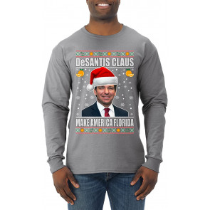 Desantis Claus Ugly Christmas T-Shirt