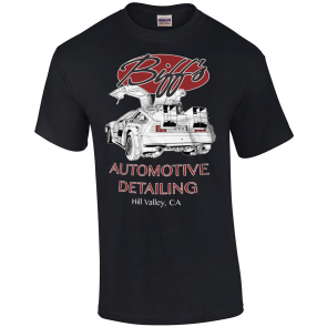 Back To The Future Biff's Automotive Detailing T-Shirt