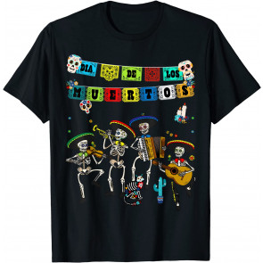 Dia De Los Muertos Papel Picado - Calavera De Alfeñique T-Shirt