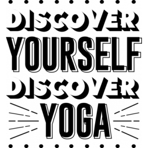 Discover Yourself Discover Yoga T-Shirt