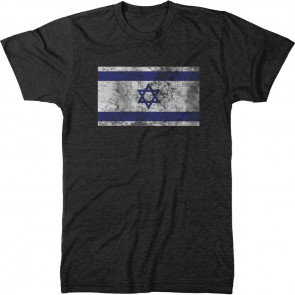 Distressed Israel Flag Men's T-Shirt