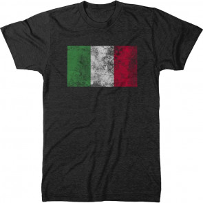 Distressed Italy Flag Men's T-Shirt