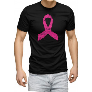 Distressed Pink Ribbon - Breast Cancer Awareness T-Shirt
