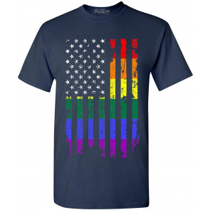 Distressed Rainbow Flag T-Shirt