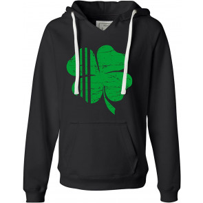 Distressed Shamrock St. Patrick's Day Irish Pride T-Shirt