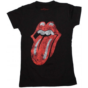 Distressed Tongue Juniors T-Shirt