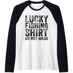 Do Not Wash Fisherman Vintage Retro Christmas Lucky Fishing T-Shirt