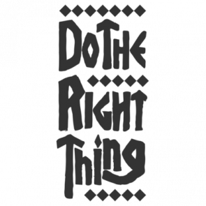 Do The Right Thing  80s Tshirt