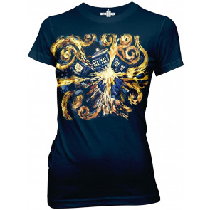 Doctor WHO Van Gogh Pandoric Juniors T-Shirt