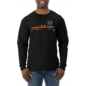 Dodge RAM Silhouette Cars And Trucks T-Shirt