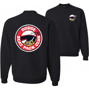Dodge Scat Pack Club Logo Cars And Trucks Front And Back T-Shirt