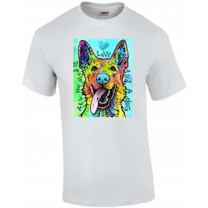 All You Need Is Love And A Dog - Dean Russo - T-Shirt