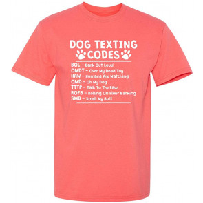 Dog Texting Codes T-Shirt