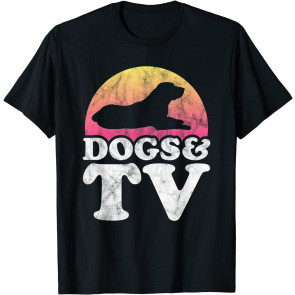 Dogs And TV Men's Or  T-Shirt