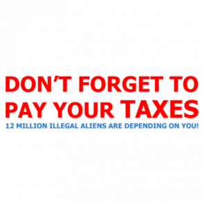 Dont Forget To Pay Your Taxes Tshirt