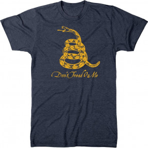Don't Tread On Me Gadsden Flag Men's Modern Fit Tri-Blend T-Shirt
