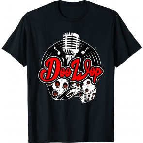 Doo Wop Vintage 1950s Sock Hop Rock N Roll Rockabilly 50s T-Shirt