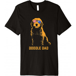 Doodle Dad Goldendoodle Vintage T-Shirt