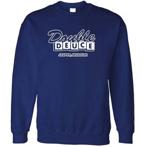 Double Deuce Jasper Missouri - Road Swayze - Fleece Sweat T-Shirt