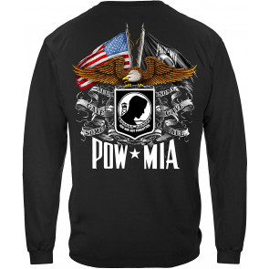 Double Flag Eagle Pow T-Shirt