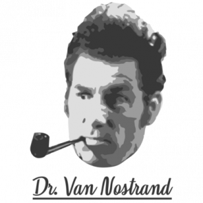 Dr Van Nostrand  Kramer  Seinfeld  80s Tshirt