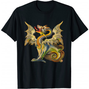 Dragon Mythical Beast Medieval Renaissance Fantasy Dragon T-Shirt