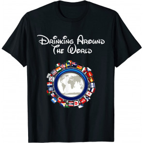 Drinking Around The World Vacation Gift  T-Shirt