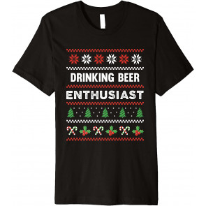 Drinking Beer Enthusiast Pajamas s Gift T-Shirt