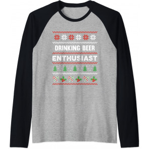 Drinking Beer Enthusiast Pajamas s Gift T-Shirt