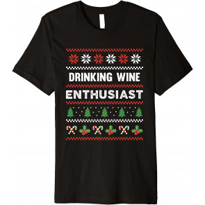 Drinking Wine Enthusiast Pajamas s Gift T-Shirt