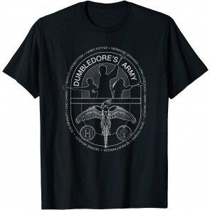 Dumbledore's Army Circle Line Art T-Shirt