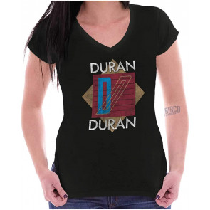 Duran Duran Original Band Logo 1980s Petite T-Shirt